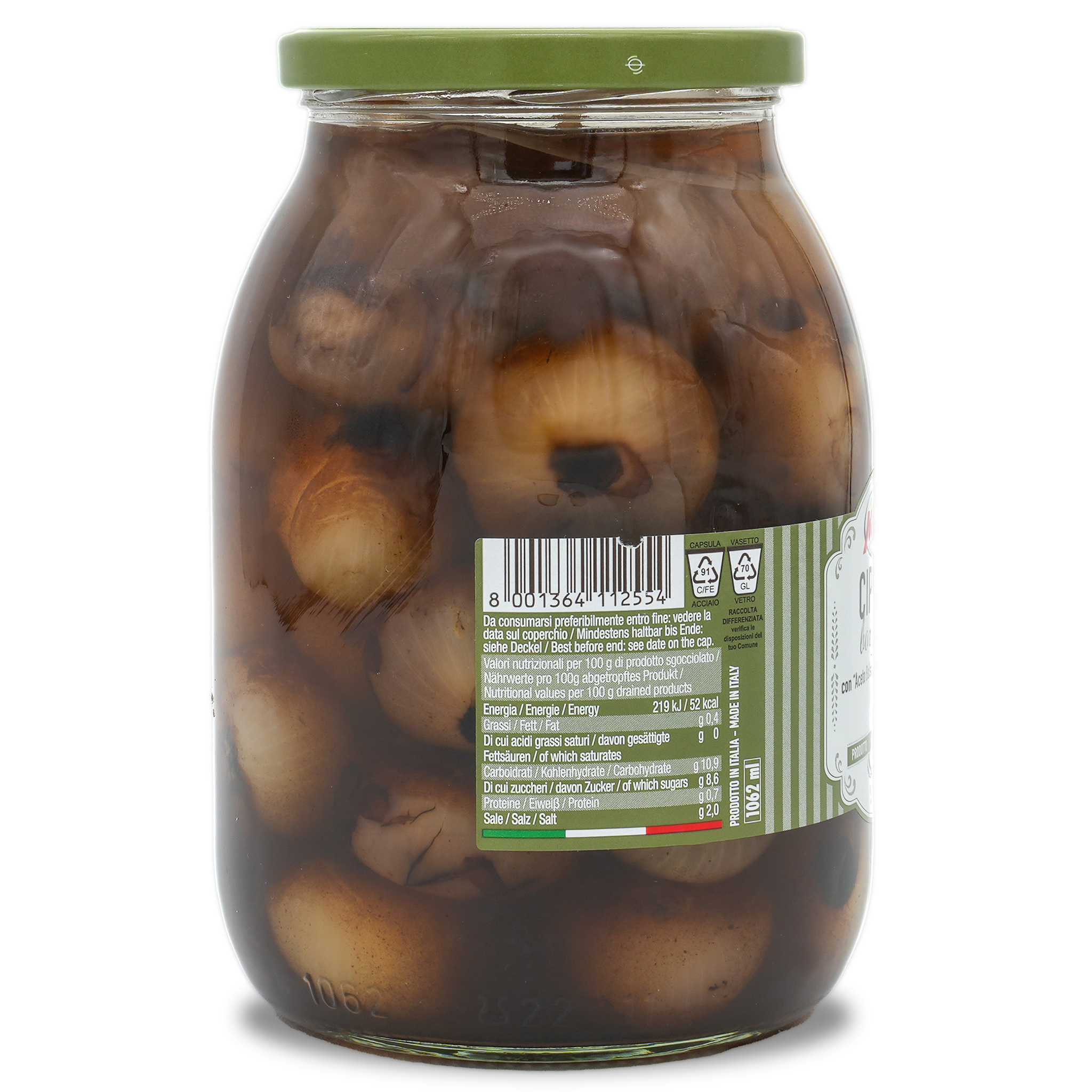 Borettane Zwiebeln | Novella | in Balsamicoessig | 600g | aus Italien Borettane Zwiebeln | Novella | in Balsamicoessig | 600g | aus Italien