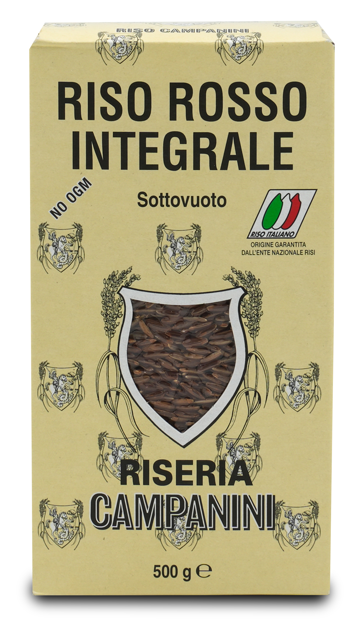 Riso Rosso Integrale | Roter Vollkorn Reis | Risera Campanini | 500g | aus Italien Riso Rosso Integrale | Roter Vollkorn Reis | Risera Campanini | 500g | aus Italien