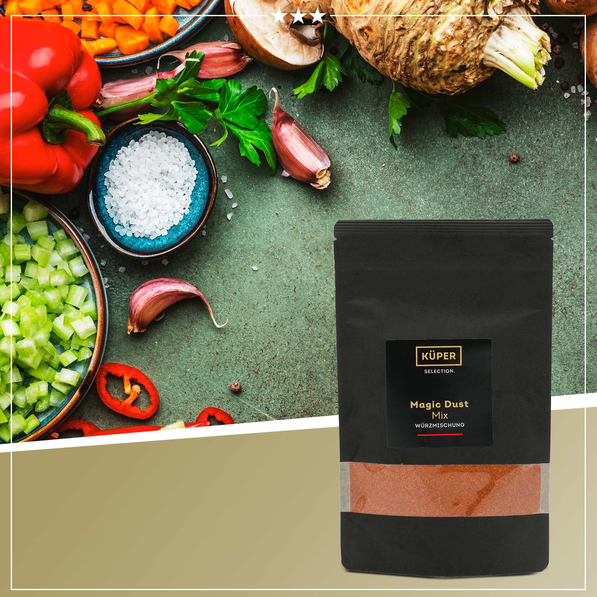 MAGIC DUST | Würzmischung | KÜPER SELECTION | 250g | aus Deutschland | Gewürze