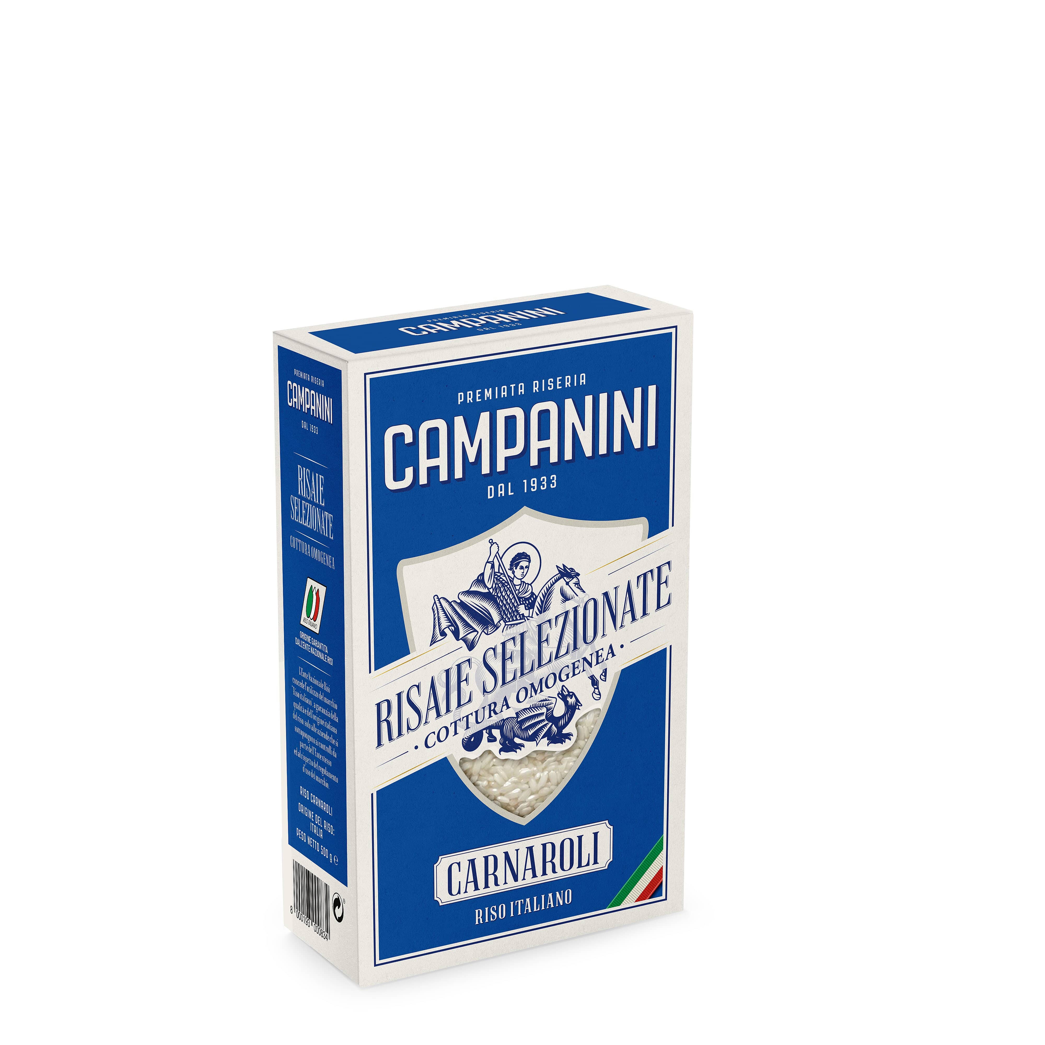 RISO CARNAROLI | Risotto Reis | RISERA CAMPANINI | 500g | aus Italien