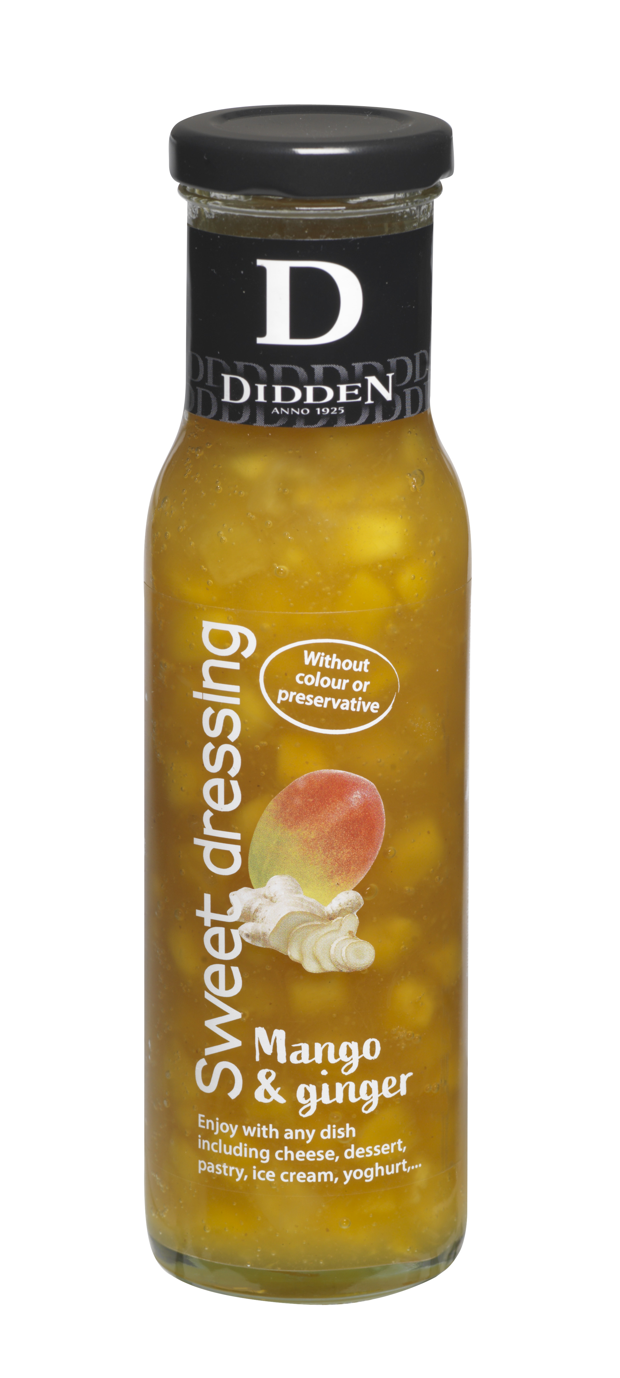 Fruchtiges Dressing mit Mango & Ingwer | Didden | 240ml | Sweet Dressing Mango & Ginger
