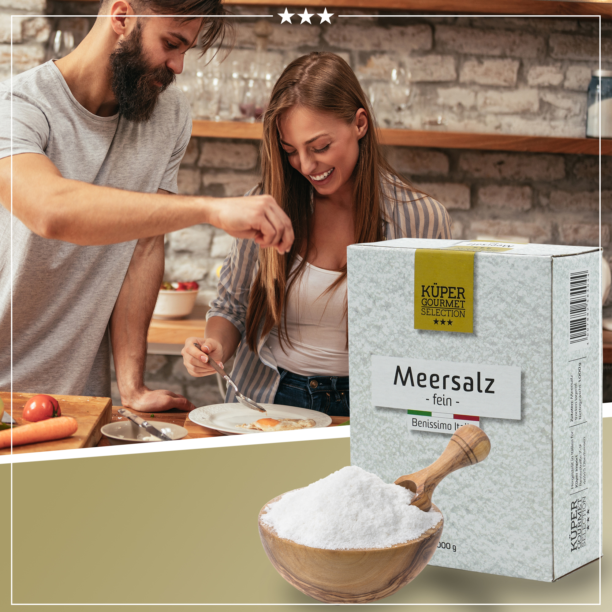 Perfekte Kochbox - Pasta Strangozzi + Weißweinessig Estragon + Crema di Balsamico Trüffel + Pommery Senf + Feines Meersalz Perfekte Kochbox - Pasta Strangozzi + Weißweinessig Estragon + Crema di Balsamico Trüffel + Pommery Senf + Feines Meersalz