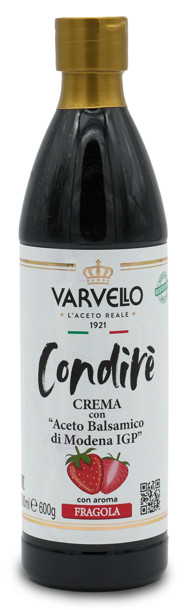 Balsamico Creme Erdbeere | Varvello | 500ml | Crema con Aceto Balsamico di 
Moderna IGP