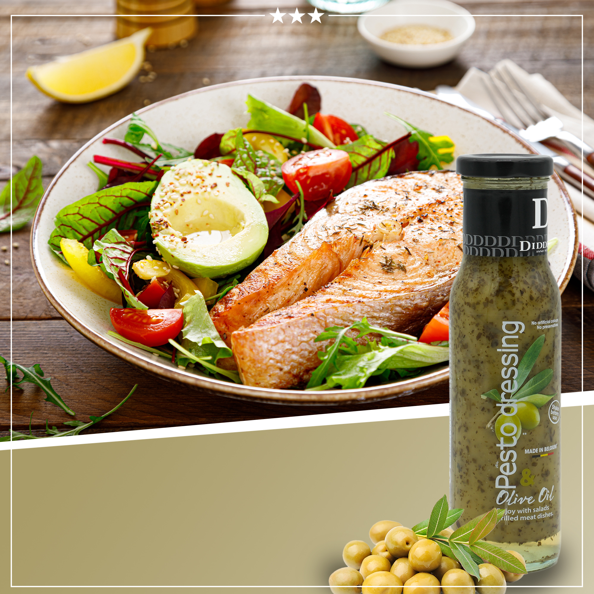 Pesto Dressing | DIDDEN | 240ml | Pesto für warme und kalte Speisen Pesto Dressing | DIDDEN | 240ml | Pesto für warme und kalte Speisen