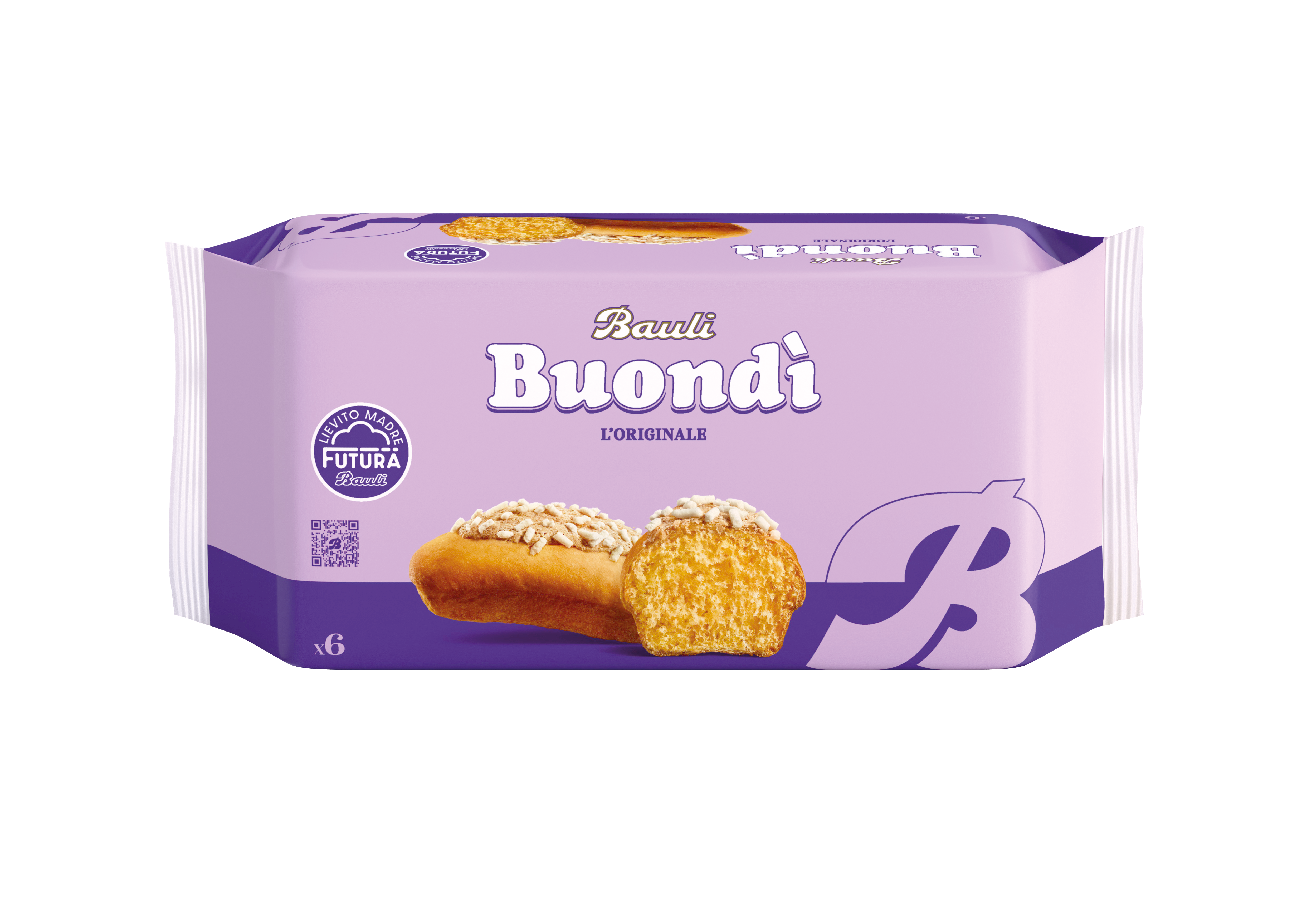 Bauli Buondi Classico | Bauli | 198g | Italienisches Gebäck | Klassiker mit Zuckerglasur