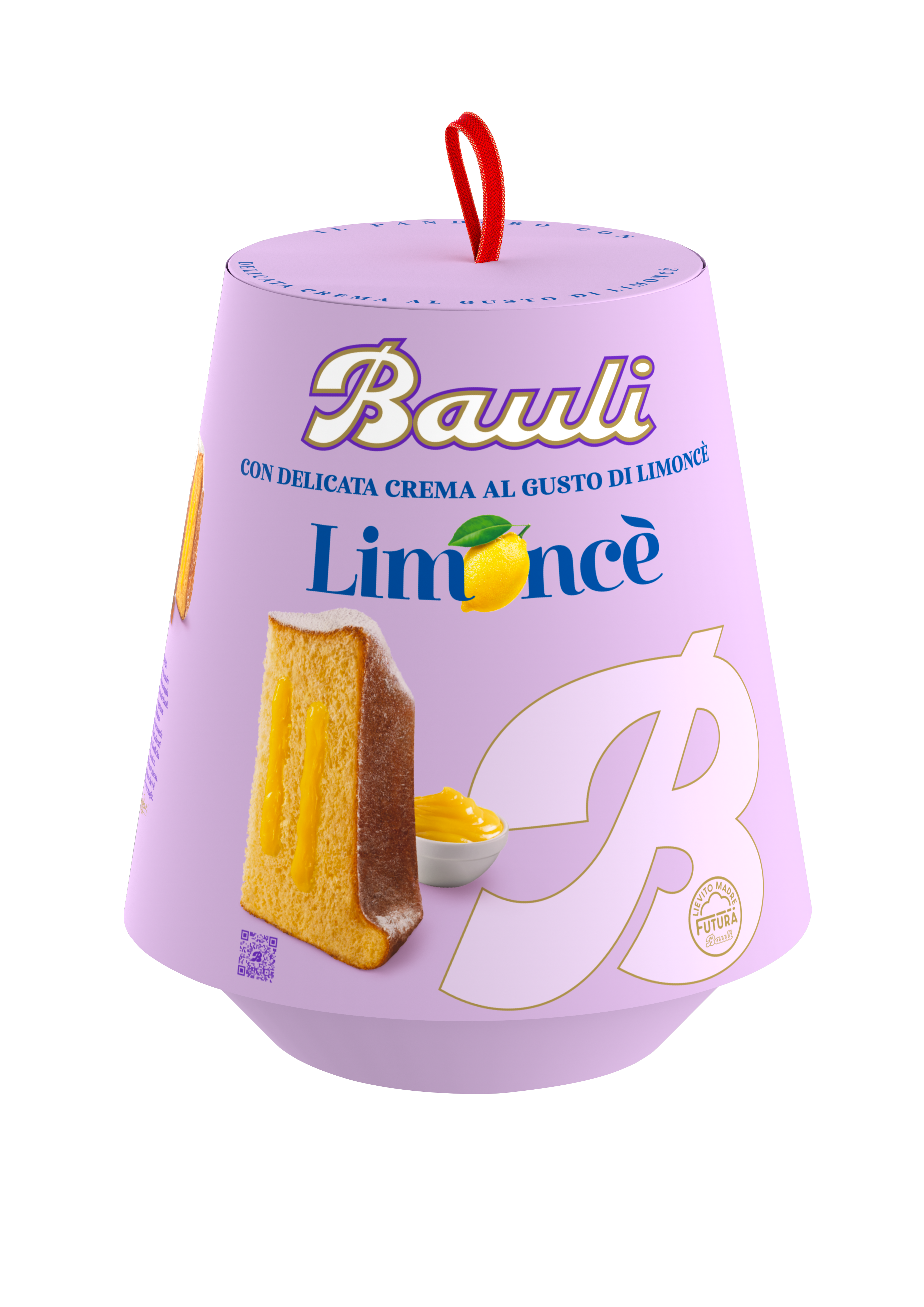 Pandoro Limoncè 750g – Italienischer Sternenkuchen mit Zitronencreme