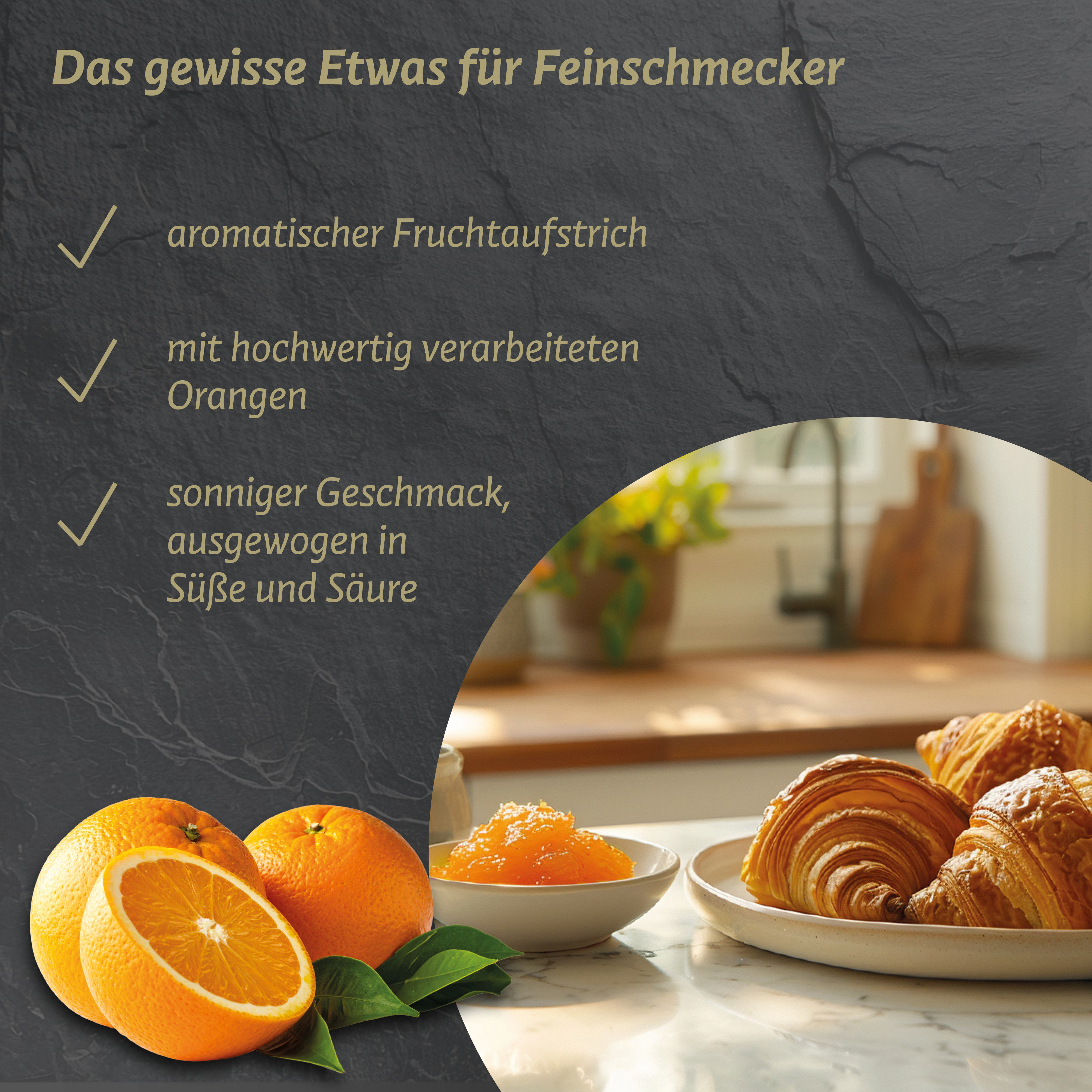 Agrisicilia - Orangen Marmelade 360g – Brotaufstrich aus Sizilien – Konfitüre fürs Frühstück zum Brötchen oder Brot