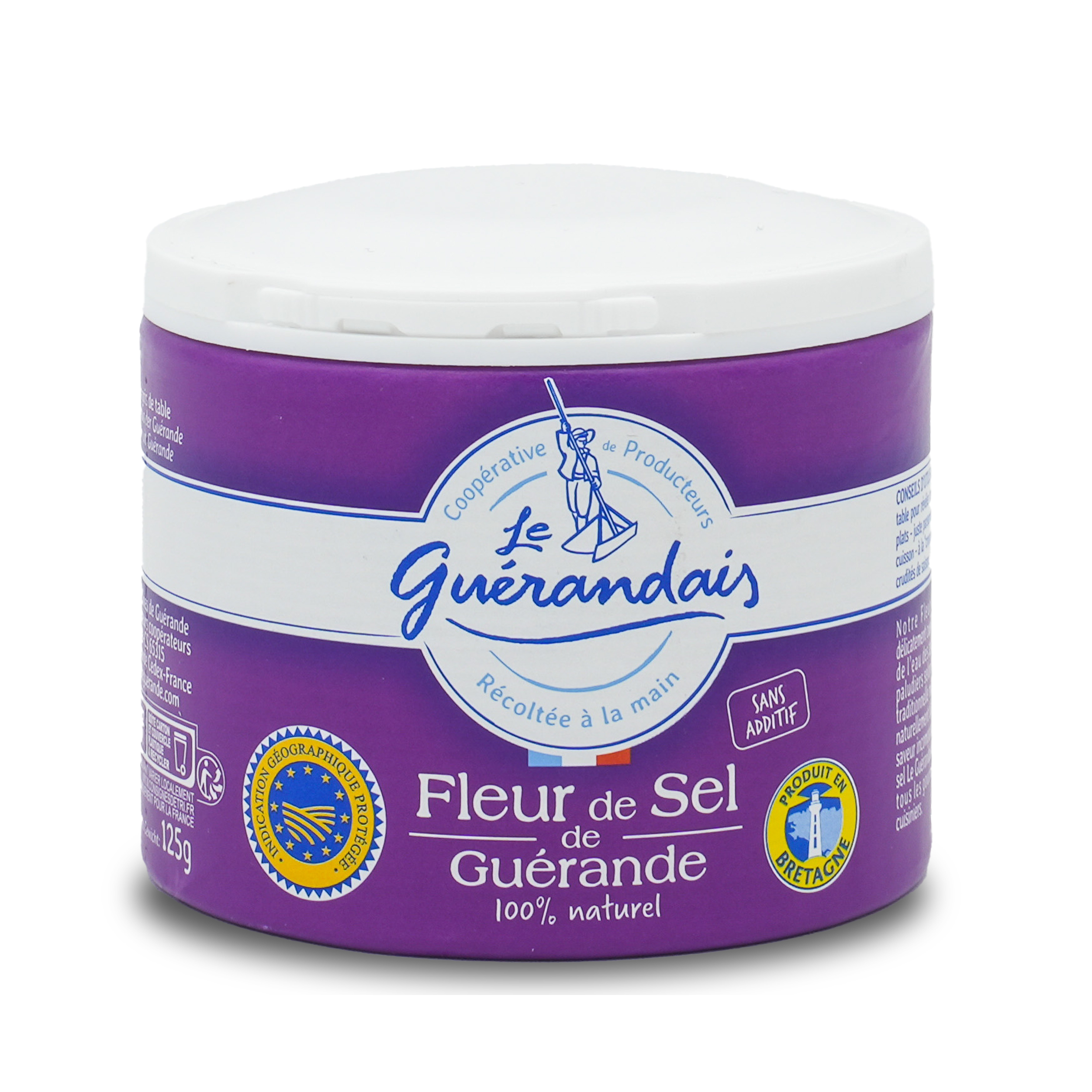 Handgeschöfptes Fleur de Sel | DE GUERANDE | 125g