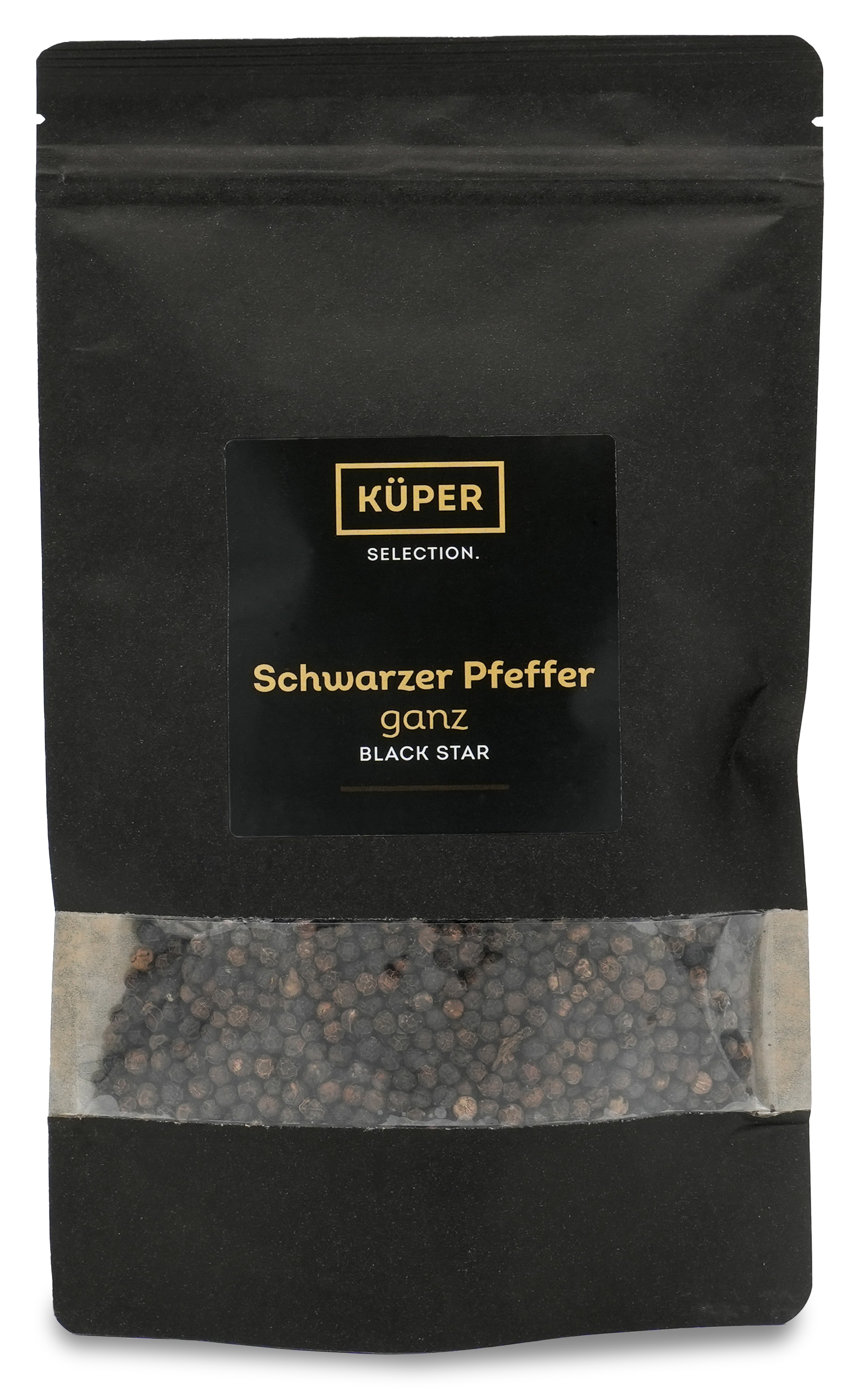 Schwarzer Pfeffer | Pfeffer | KÜPER SELECTION | 250g | aus Vietnam und Brasilien | Gewürze |exotisches Gewürz