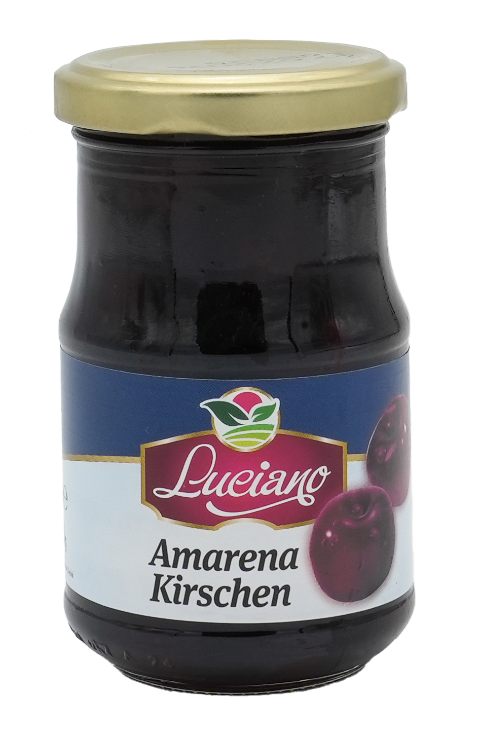 Amarena Kirschen | Amarena Kirsche entsteint und ohne Stiel | LUCIANO | 212ml | aus Italien | Früchte