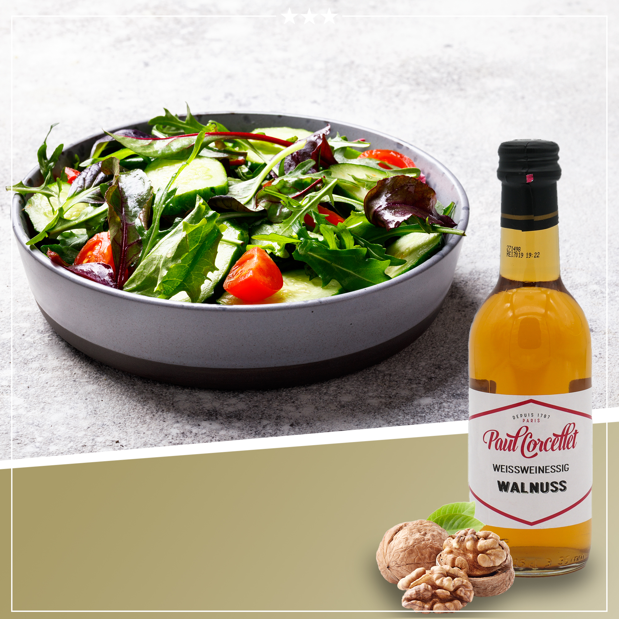 Weißweinessig Walnuss | Paul Corcellet | 250ml
