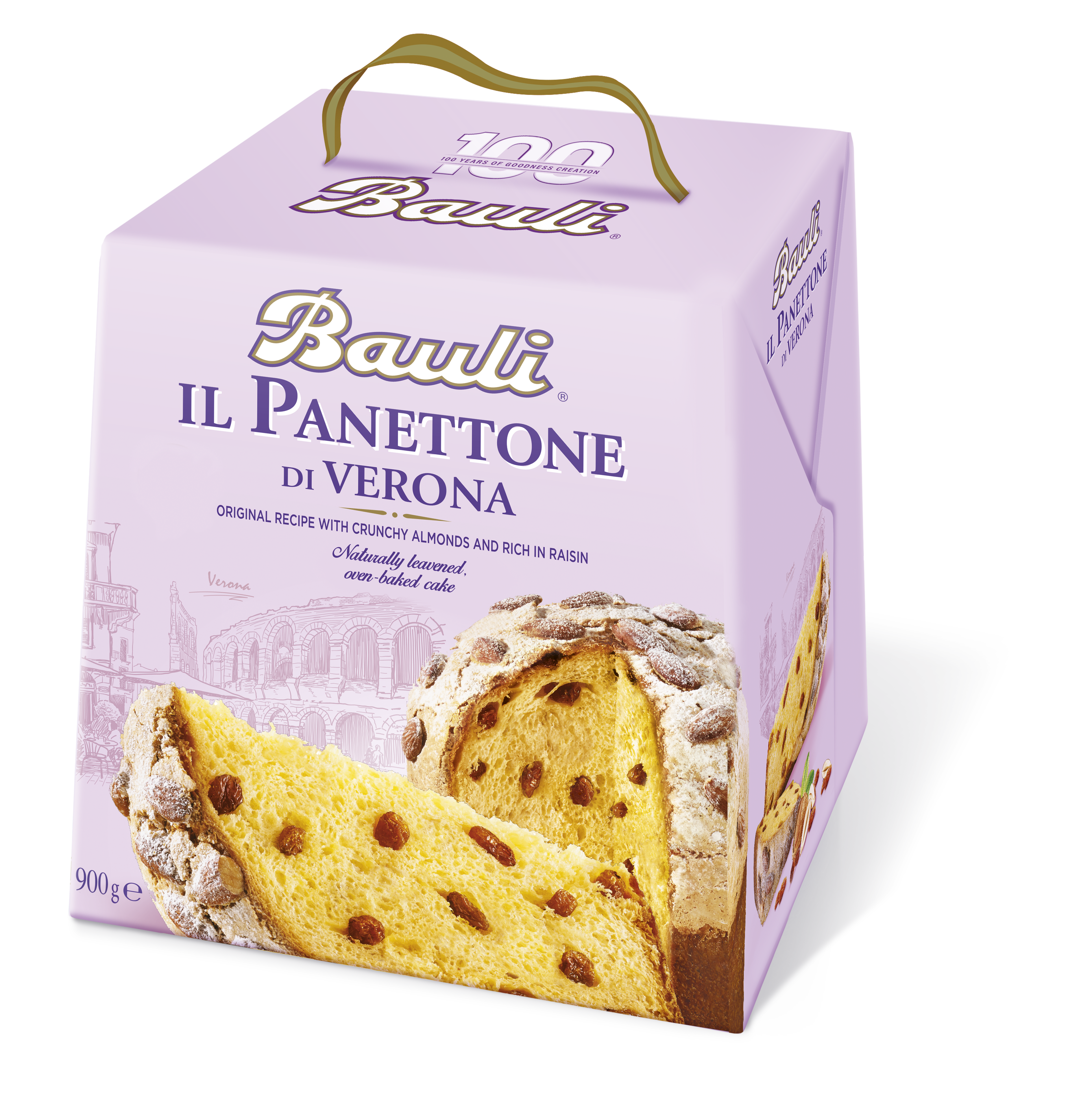 Panettone di Verona 1000g – Der festliche Klassiker mit Mandelhaube