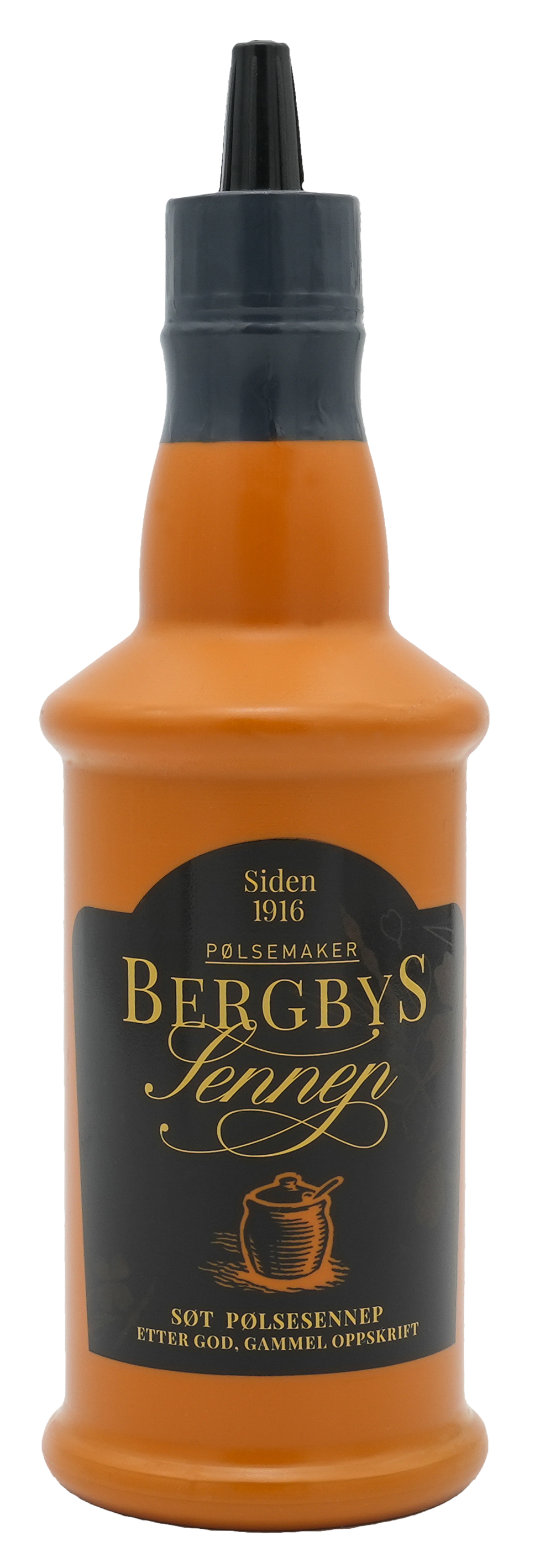 Bergbys Senf Original | Senf | Bergbys | 510g | aus Norwegen | Saucen und Dressings